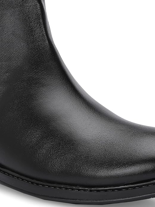 Men’s Leather Chelsea Boots – Classic Slip-On Ankle Boots