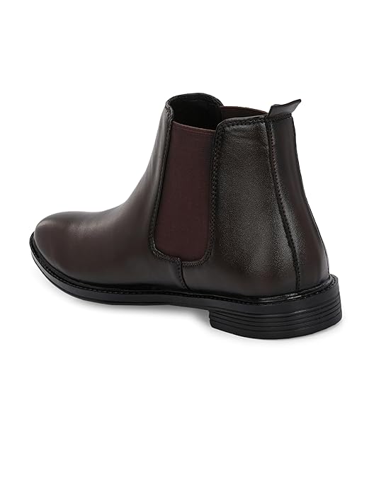 Men’s Leather Chelsea Boots – Classic Slip-On Ankle Boots