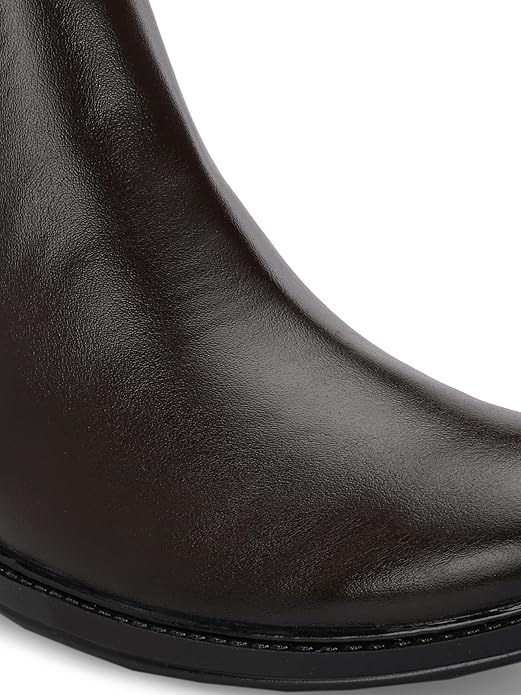 Men’s Leather Chelsea Boots – Classic Slip-On Ankle Boots