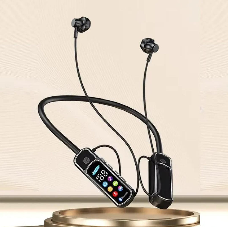 M36 Wireless Bluetooth Neckband Earphones – TF Card, Gaming Mode, HiFi Bass