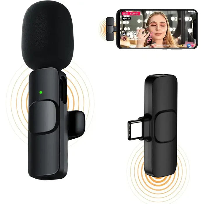 K9 Wireless Lavalier Microphone for Android & iPhone